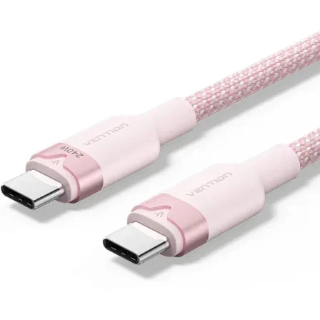 Vention Cable USB-C a USB-C TRIPH 240W 2m Rosa Vention Cable USB-C a USB-C TRIPH 240W 2m Rosa